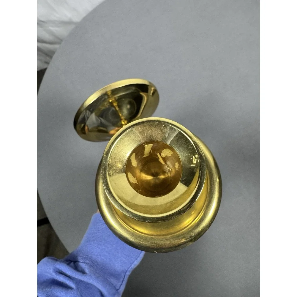 Vintage Brass‎ Wall-Mounted Candle Sconce Holder